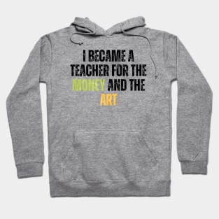 Funny Art teacher Hoodie